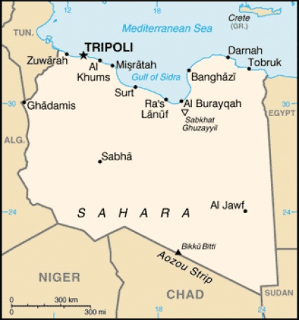 Libyan+revolution+map